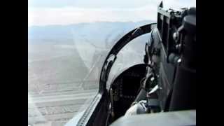 F18 Flight China Lake [upl. by Airdnua]