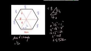 Area of a Hexagon [upl. by Japha]