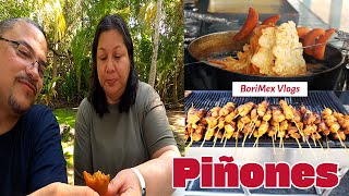 Chinchorreando en Piñones PR  Frituras Pinchos y Playas Hermosas [upl. by Goodspeed154]