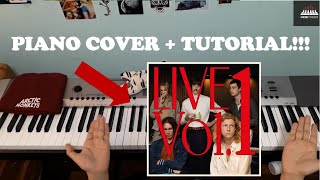 Parcels  Elude Piano Cover  Tutorial [upl. by Varney]