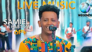 Samiel habtom ዕየት New Eritrean music live performance Guyla  wegeney Entertainment [upl. by Eilahtan]