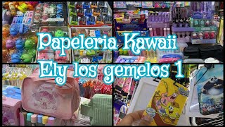 🎀Papeleria Kawaii Ely los gemelos mucha papeleria coquette 1a Parte [upl. by Fredra]