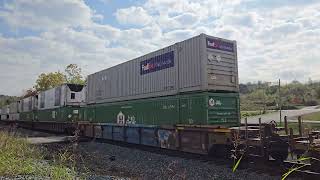 NS train headed South at Harriman TN [upl. by Minica783]