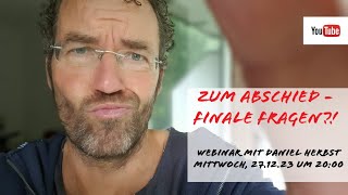 Zum Abschied  Finale Fragen [upl. by Nide]