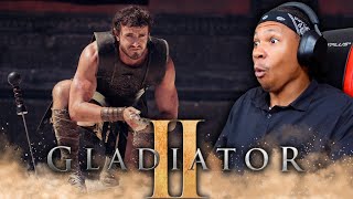 GLADIATOR 2 TRAILER REACTION  Gladiator II 2024  Paul Mescal Pedro Pascal Denzel Washington [upl. by Chickie562]