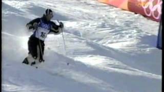 Minna Karhu 2002 Olympics Moguls Final [upl. by Moraj717]