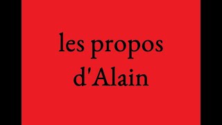 alain propos de 1921  le canonnier sans peur [upl. by Photina]