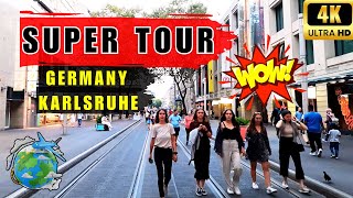 Germany Beautiful Places  Karlsruhe Tour  Travel To Germany  4K Video [upl. by Elime897]