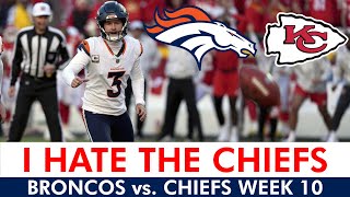 HEARTBREAKER Broncos vs Chiefs Highlights amp Reaction After Crushing Loss  Bo Nix News amp Stats [upl. by Portwine]