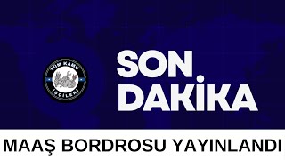 MAYIS AYI MAAŞ BORDROSUNU PAYLAŞTIM detaylı anlatım 4d işçi kadrosu son dakika [upl. by Adnilak363]