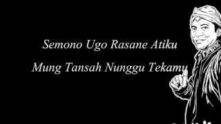 Didi Kempot Tanjung Mas Tinggal Janji Lyric [upl. by Anelas677]