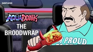 NEW The Broodwrap  Aqua Teen Hunger Force Aquadonk Side Pieces  adult swim [upl. by Imot]