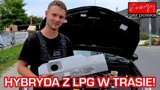 TEST HYBRYDY Z LPG  Prius 18 136KM 2013r w Energy Gaz Polska na auto gaz BRC SQ 32 OBD [upl. by Nyhagen]