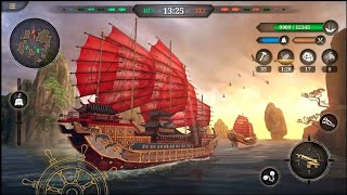 King of sails  Royal navy gameplay Ship battle game [upl. by Elinad]