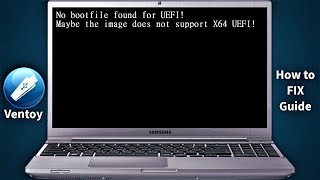 How to Fix No bootfile found for UEFI on a Laptop or Desktop PC  Guide [upl. by Waddle243]