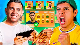 EDSON FDB vs DIBU MARTÍNEZ en DREAM LEAGUE SOCCER 2024 😱 El video más locoooo [upl. by Veronike]