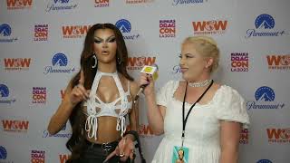 Krystal Versace Interview at RuPauls DragCon 2023 [upl. by Eelibuj900]