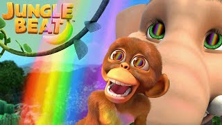 Rainbow Rising  Jungle Beat  Cartoons for Kids  WildBrain Bananas [upl. by Aliakam694]