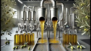 How Olive Oil Is Made Exploring Modern Olive Harvesting and Processing Technology [upl. by Riella]