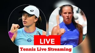 Iga Swiatek  Daria Kasatkina  WTA FINALS FORT UERT  Tennis Live Streaming [upl. by Rairb]