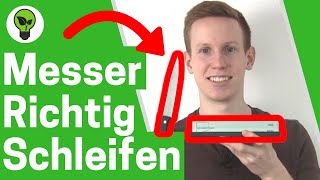 Messer Schleifen mit Schleifstein ✅ ULTIMATIVE ANLEITUNG Wie Koch und Küchenmesser Schärfen [upl. by Cecily573]