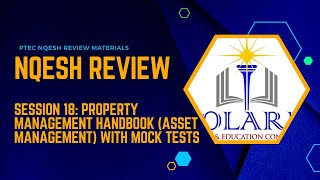 NQESH Review Session 18 Property Management Handbook Asset Management With Mock Tests [upl. by Laehcor215]