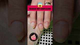 ¡Manicura Retadora Hicimos un Trabajo Muy Complicado  Transformación Profesional nailart uñas [upl. by Ahsyak]