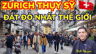 ZURICH THỤY SỸ  THÀNH PHỐ ĐẮT ĐỎ NHẤT THẾ GIỚI  THANH LONG VN 1TRIỆU RƯỠI 1 KG  Nick Nguyen [upl. by Neelac]