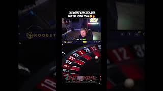 What a HiT 😱🔥 casino roulette highlights roobet [upl. by Atalaya]