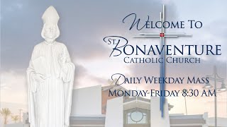 St Bonaventure Church  Daily Mass Friday of the Twentyninth Week in Ordinary Time 830 AM [upl. by Rabi433]