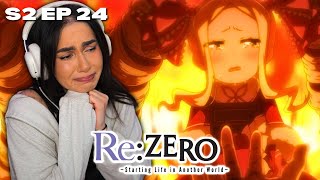 CHOOSE ME 💔 ReZERO Season 2 Episode 24 REACTION [upl. by Isia419]