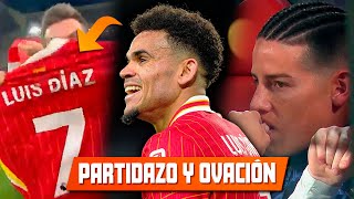 LUIS DIAZ OVACIÓN y GESTO CON HINCHA COLOMBIANO l GOLAZO ARIAS l JAMES SUPLENTE y ENCIENDE RUMORES [upl. by Margaretta]