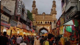 Charminar Shopping  Charminar street shopping Telugu  charminarshopping charminar [upl. by Acinoed]