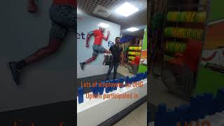 Optum Hyderabad fitness challenge by cultfit shorts youtubeshorts shortsfeed cultfit optum [upl. by Harsho199]