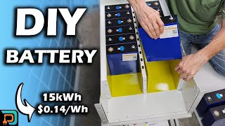 SAVE Thousands  Build your own home solar battery backup [upl. by Alegnaoj]