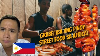 WALA TALAGANG TATALO SA PINOY STREET FOOD NG ATING BANSANASA AFRICA [upl. by Catton581]