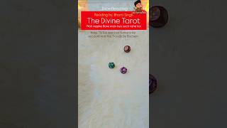 Woh Aapke Bare main kya soch rahe hai  Dice Reading  The Divine Tarot  Hindi Tarot Reading [upl. by Ylremik]