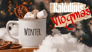 Vlogmas 1 ❄️ Idomesnis Advento Kalendorius  Skaniausias sezono gerimas [upl. by Nonrev]