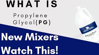 What is Propylene Glycol Is it safe to vape How is it used Where to buy PG [upl. by Madelin]