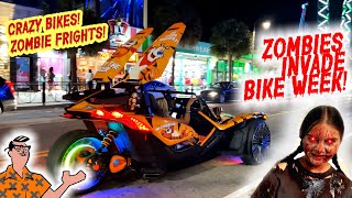 Bike Week Fall Rally and Boardwalk Fright Nights with Retro Myrtle Beach Guy [upl. by Einahpts]