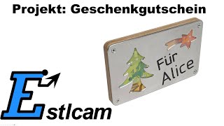 Estlcam Advent Gutschein [upl. by Jeraldine]