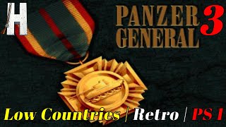 Panzer General  Bloodbath in the Low Countries  Retro Game  PlayStation 1  Part 3 [upl. by Evatsug]