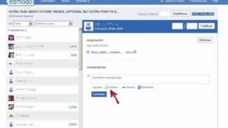 Asignando y Calificando en Edmodo [upl. by Yeslah]