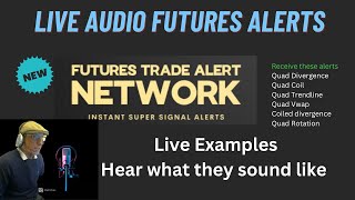 DayTradingRadio Update This is what the Futures Trade Alert Network Sounds Like Live Examples [upl. by Berlinda]