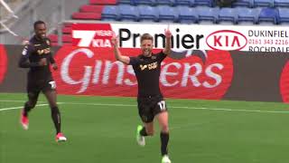 HIGHLIGHTS OLDHAM ATHLETIC 0 WIGAN ATHLETIC 2  19082017 [upl. by Analim911]