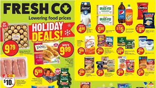 FreshCo Flyer Canada 🇨🇦  December 07  December 13 [upl. by Ahsinyar]