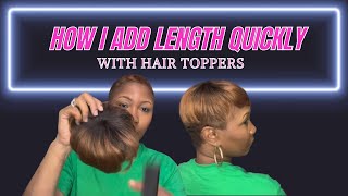 Add Length Quickly With Toppers [upl. by Lamond694]