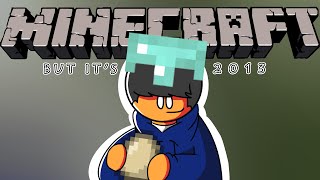 Minecraft but its 2013 [upl. by Eimmac]