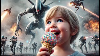 The Day Aliens Destroyed an Ice Cream Shop Full Of Childrens Humans Turned Into Living Weapons [upl. by Ecahc]