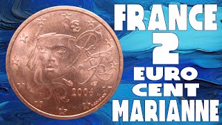 FRANCE 2 EURO CENT MARIANNE [upl. by Casmey]